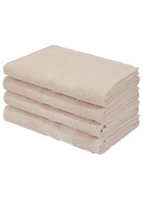 my home, my home Duscht&uuml;cher &raquo;Vanessa, als Set und Serie erh&auml;ltlich, 4 Duscht&uuml;cher, 70x140cm&laquo; Handt&uuml;cher mit Bord&uuml;re, 100% Baumwolle, einfarbig, weich