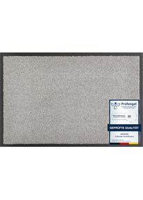 Fussmatte »Verdi, Made in Netherlands« rechteckig 6 mm Höhe Schmutzfangmatte, Eingangsmatte, rutschfest, strapazierfähig , silberfarben , ANDIAMO ,...