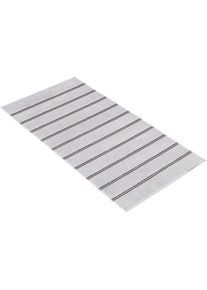 Badetuch »Bellano« Jacquard , grau , Bugatti , Obermaterial: 90% Baumwolle, 10% Polyester