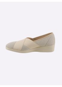 WITT Damen Slipper aus Textil, vanille, Gr&ouml;&szlig;e 38, 100% Textil