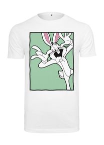 Merchcode, Hommes T-Shirt 'Bunny', pomme / rose ancienne / noir / blanc