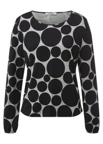 Peter Hahn - Rundhals-Shirt, schwarz, Gr. 44, Viskose