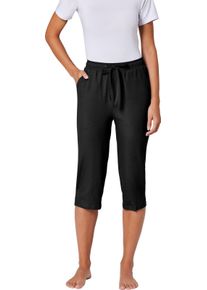 feel good Damen Capri-Hose schwarz