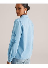 WE Fashion Bluse Damen Gr&ouml;&szlig;e XL hellblau