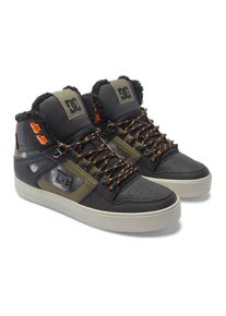 DC Shoes , Damen , Winterboots »Pure High WNT« , grün , Mischung aus Nubukleder und ballistischem Nylon