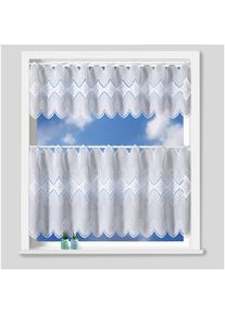 Weckbrodt-Gardinen Scheibengardine nach Mass »Anthea« Stangendurchzug 1 Stk. tlg. Bistro, Gardine, Store, nach Mass , weiss , Weckbrodt , Obermaterial: 100% Polyester