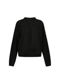 Blue Seven , Strickjacke »Strickjacke« 1 Stk. tlg. , schwarz , Kuschelige Strickjacke für die kalte Jahreszeit