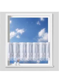 Weckbrodt-Gardinen Scheibengardine nach Mass »Fiorella« Stangendurchzug 1 Stk. tlg. Bistro, Gardine, Store, nach Mass , Weckbrodt , Obermaterial: 100% Polyester