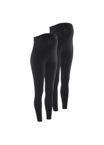 Neun Monate, Unisex, Umstandshose &raquo;2 St&uuml;ck Umstands-Hosen f&uuml;r Schwangerschaft und Stillzeit&laquo; 2er Pack Leggings f&uuml;r Schwangerschaft & Stillzeit, 