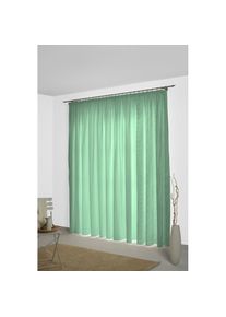 WIRTH, Vorhang &raquo;Neveres&laquo; 1 Stk. tlg., jade, Jacquard, Baumwolle