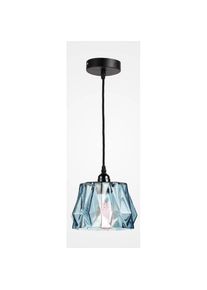 Hängeleuchte »Aurea« E27 1 Stk. handgefertigt, modern , blau , Kayoom