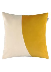 Kissenhülle »Duo« , beige , Musterring , Obermaterial: 100% Polyester