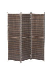 Merxx, Merxx Paravent &raquo;Paravent Geflecht, TOPSELLER!&laquo;, braun, Geflecht Rattan, Kunststoff, B/H/T: 183 cm x 182 cm