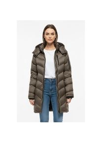 Only, Unisex, Only Steppmantel &raquo;ONLTAHIA LW QUILTED COAT CC OTW&laquo;, walnut detail:lining schwarz, M, Mantel von Only