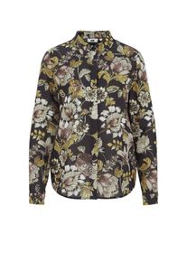 WE Fashion Bluse Damen Gr&ouml;&szlig;e XXL navy / braun / senf / pastellgr&uuml;n