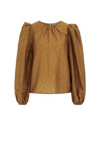 WE Fashion Bluse Damen Gr&ouml;&szlig;e XXXL senf / dunkelgelb