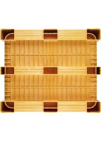 Palettenbox, Volumen 610 l, gelb, ab 10 Stk