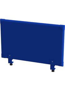 Panneau d'isolation acoustique pour table, hauteur 450 mm, largeur 800 mm, bleu eurokraft pro