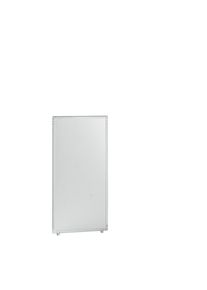 Cloison de séparation, plastique, cadre gris clair, 650 x 1300 mm