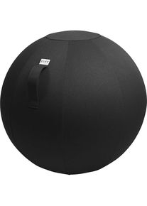 Ballon suisse LEIV, habillage tissu aspect toile, 600 - 650 mm, noir VLUV