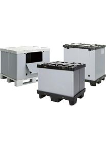 Palettenbox, faltbar, aus PP, Inhalt 895 l, ab 1 Stk
