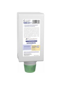 Detergente lavamani / Crema di protezione SANSIBON , conf. da 6 flaconi da 1 l, crema bianca