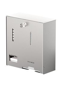 Tampon/Bindenspender, aus Edelstahl, abschließbar CWS