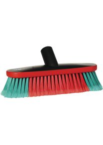 Autowaschb&uuml;rste, mit Wasserdurchlauf, weich, schwarz vikan