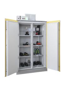 Armadio di sicurezza per batterie SiS Li-Ion 90 Safe Pro, senza sistema di estinzione incendi, alt. x largh. x 2250 x 1212 mm LaCont