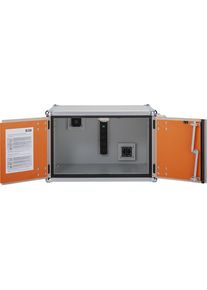 Armoire de sécurité pour le chargement de batteries PREMIUM PLUS, l x p 890 x 660 mm, 230 V, sans pieds CEMO