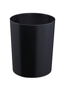 Corbeille à papier anti-feu avec insert en aluminium, capacité 13 l, Ø 245 mm, noir ZWINGO