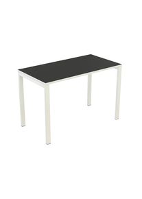 Kompaktschreibtisch easyDesk , HxBxT 750 x 1140 x 600 mm, schwarz easyDesk