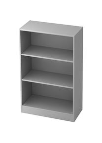 Rayonnage, hauteur 1270 mm, 2 tablettes, gris clair