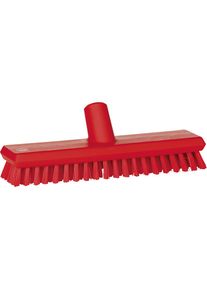 Schrubber mit Wasserdurchlauf, extrahart, VE 10 Stk, rot vikan