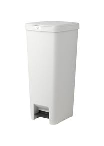 Pattumiera a pedale Step Up, capacit&agrave; 40 l, grigio chiaro