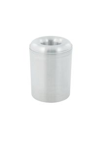 Cestino di sicurezza per carta, alluminio, autoestinguente, capacit&agrave; 20 l