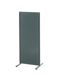 Industrie-Trennwandsystem, Grundelement, Breite 800 mm, anthrazitgrau ANKE