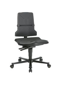 Siège d'atelier antistatique SINTEC, avec mécanisme synchrone, avec roulettes bimos