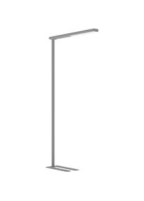 Piantana a LED Mauljet, altezza 1950 mm, alluminio brillante RAL 9006 Maul