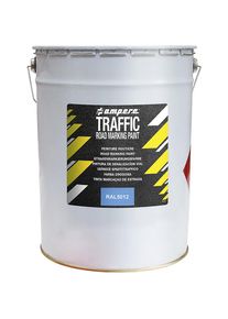 Stra&szlig;enmarkierungsfarbe, 25 kg Eimer, blau Ampere