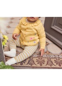 Tchibo - 2 leggins pour b&eacute;b&eacute; - B&eacute;b&eacute; - taille: 74/80 - bleu/blanc