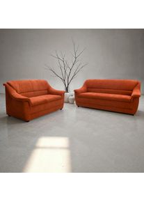 Polstergarnitur »Lale, SET: 3- und 2-Sitzer, zeitlos & formschön, bequeme Armlehnen« Set, 2 Stk. tlg. , DOMO collection