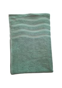 WEWO-Fashion Strandtuch »9526« Hoch-Tief-Einwebung , grün , Wewo fashion , Obermaterial: 100% Baumwolle