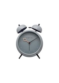 Nextime , Wecker »Golden Hour« , blau , Abmessungen: 15 x 18 x 7 cm (BxHxT)