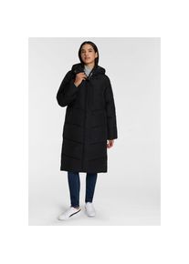 Only, Unisex, Only Steppmantel &raquo;ONLMEGAN LIFE LONG PUFFER COAT CS OTW&laquo; verdeckter Zipper, Reissverschlusstaschen, winddicht, schwarz, M, Langer 
