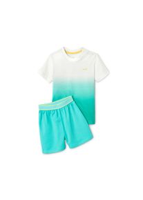 Tchibo - Shorty-Pyjama aus Bio-Baumwolle - Jungen - Gr. 122/128 - türkis/print