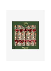 Holly IVY Crackers Kraft Robin dunkelbeige gestreift