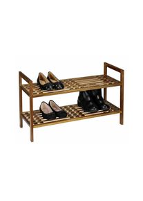 Schuhregal »Fondi 69 x 40.5 cm, Braun« , braun , Wenko