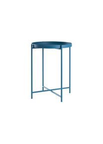 Beistelltisch »38 x 50cm, Blau« , blau , Schou