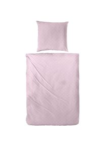 Bettwäsche »Lani« 2 Stk. tlg. mit feinem Muster , rosa , Primera , Obermaterial: 100% Baumwolle